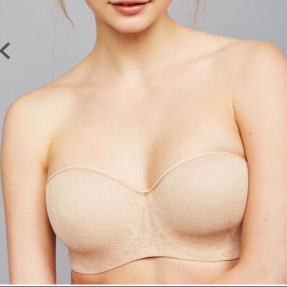 Natori Bra Strapless Nude Beige Convertable - Picture 1 of 8